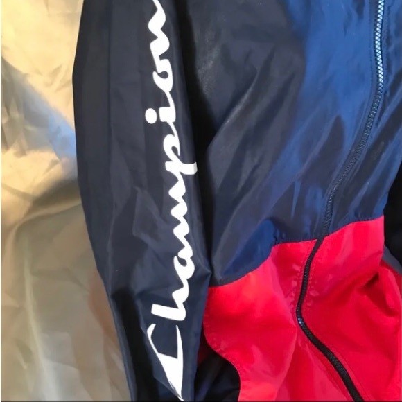 Champion Windbreaker jacket With hood -Unisex- (L) - Picture 2 of 8